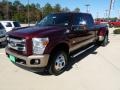 2012 Autumn Red Ford F350 Super Duty King Ranch Crew Cab 4x4 Dually  photo #1