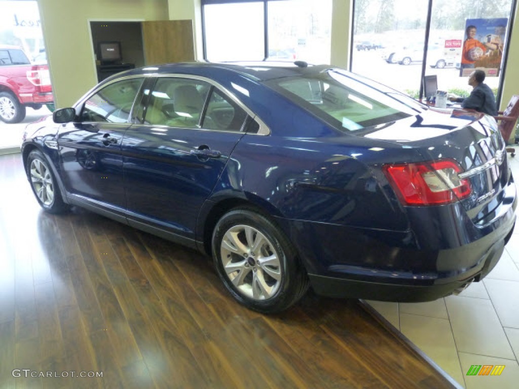 2012 Taurus SEL - Dark Blue Pearl / Light Stone photo #3