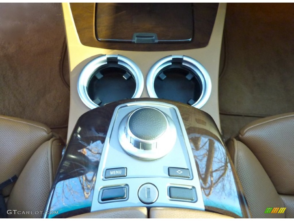 2007 7 Series 750i Sedan - Monaco Blue Metallic / Natural Brown photo #23
