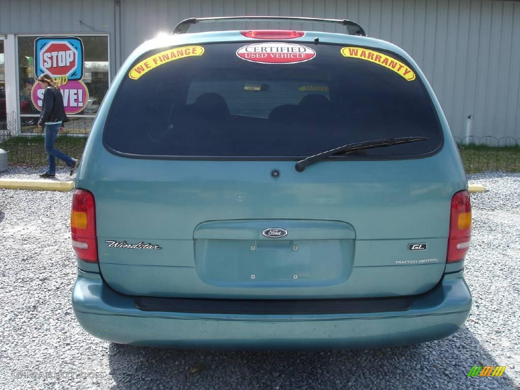 1998 Windstar GL - Medium Seafoam Green Metallic / Medium Graphite photo #5
