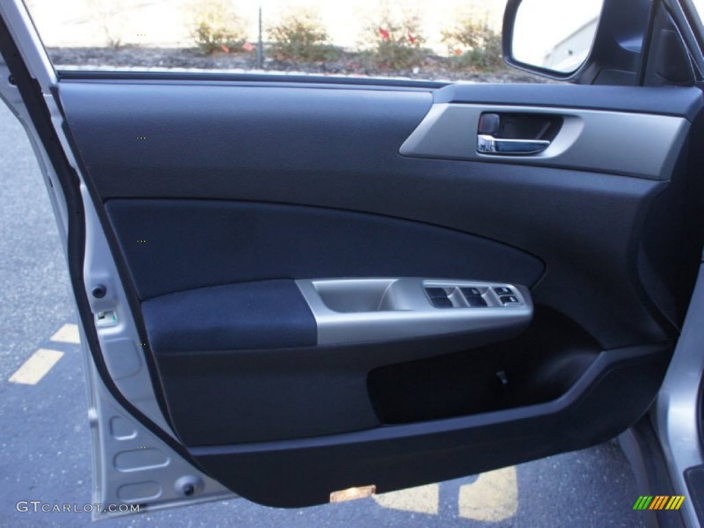 2009 Forester 2.5 X Limited - Spark Silver Metallic / Black photo #5