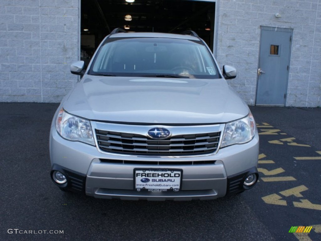 2009 Forester 2.5 X Limited - Spark Silver Metallic / Black photo #7
