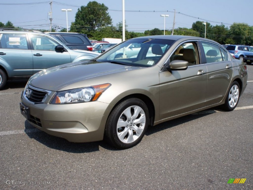 2009 Bold Beige Metallic Honda Accord Ex Sedan 61113598