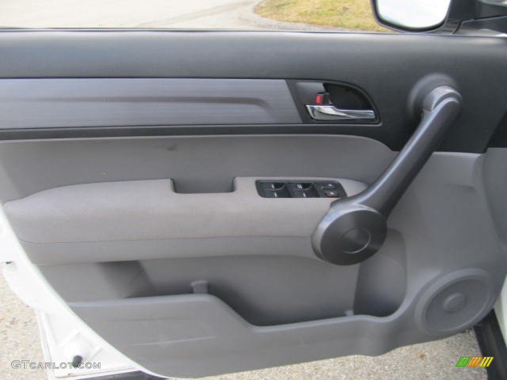 2008 CR-V EX 4WD - Taffeta White / Gray photo #6
