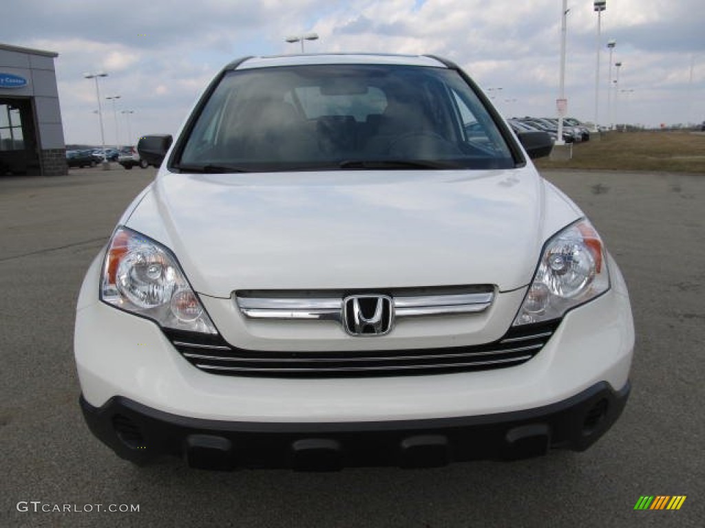 2008 CR-V EX 4WD - Taffeta White / Gray photo #17