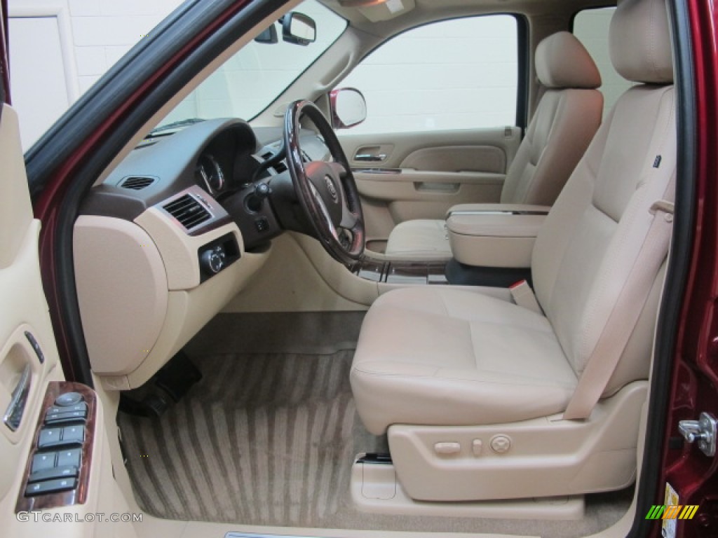 Cashmere/Cocoa Interior 2011 Cadillac Escalade Luxury AWD Photo #61145819