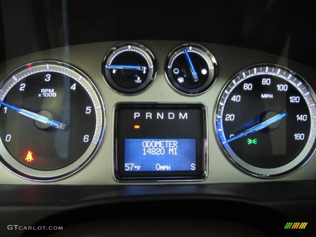 2011 Cadillac Escalade Luxury AWD Gauges Photo #61145930