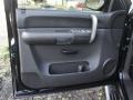 2009 Onyx Black GMC Sierra 1500 SLE Crew Cab 4x4  photo #3