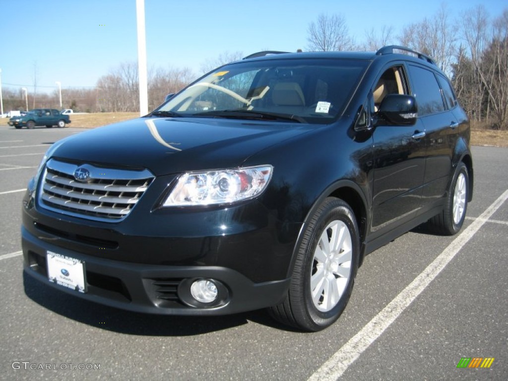 2009 Tribeca Limited 5 Passenger - Obsidian Black Pearl / Desert Beige photo #1