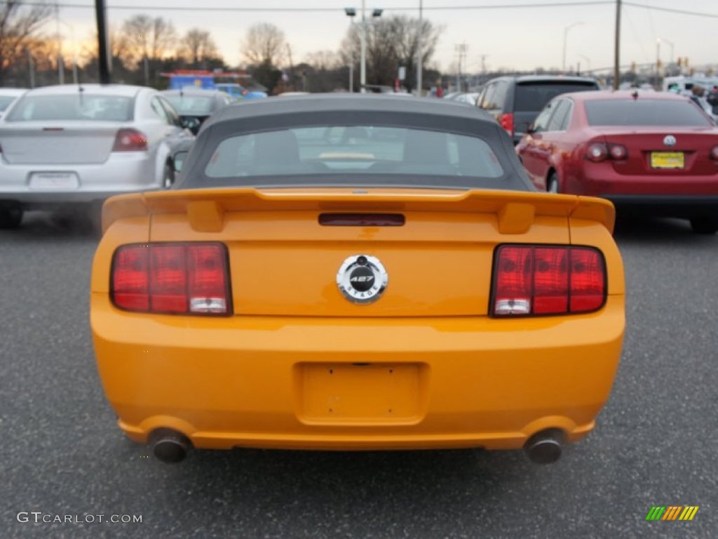 2008 Mustang Roush 427R Convertible - Grabber Orange / Dark Charcoal photo #8