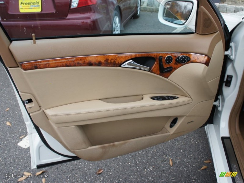 2007 E 350 Sedan - Arctic White / Cashmere photo #5