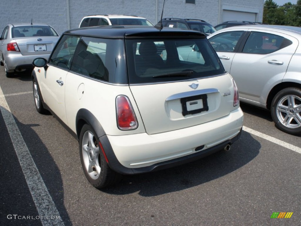 2005 Cooper Hardtop - Pepper White / Panther Black photo #4