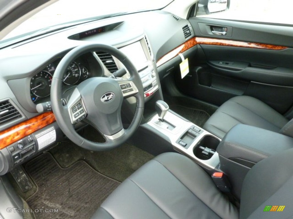 Off Black Interior 2012 Subaru Legacy 3.6R Limited Photo #61147580