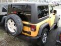 2012 Dozer Yellow Jeep Wrangler Sport 4x4  photo #2