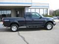2000 Deep Wedgewood Blue Metallic Ford F150 XLT Extended Cab 4x4  photo #3
