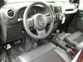 Call of Duty: Black Sedosa/Silver French-Accent Interior Photo for 2012 Jeep Wrangler #61148558