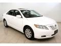 2009 Super White Toyota Camry XLE V6  photo #1