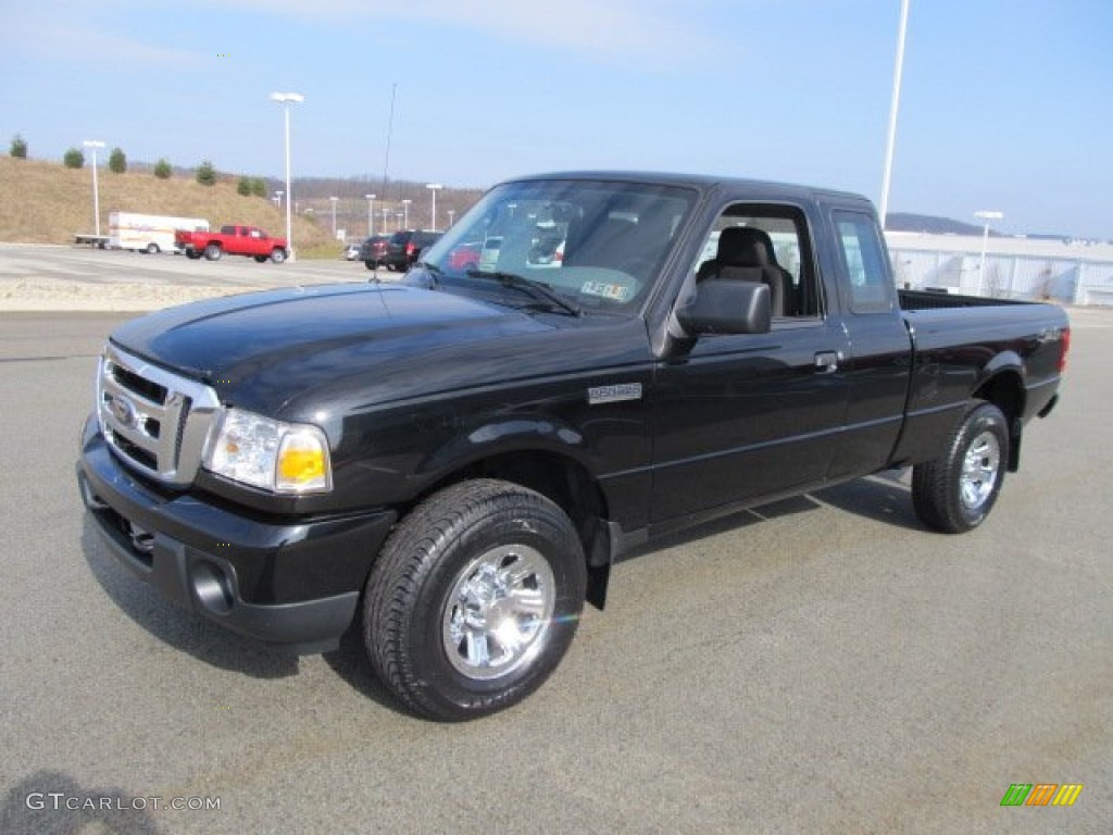 Black 2008 Ford Ranger XLT SuperCab 4x4 Exterior Photo #61148822