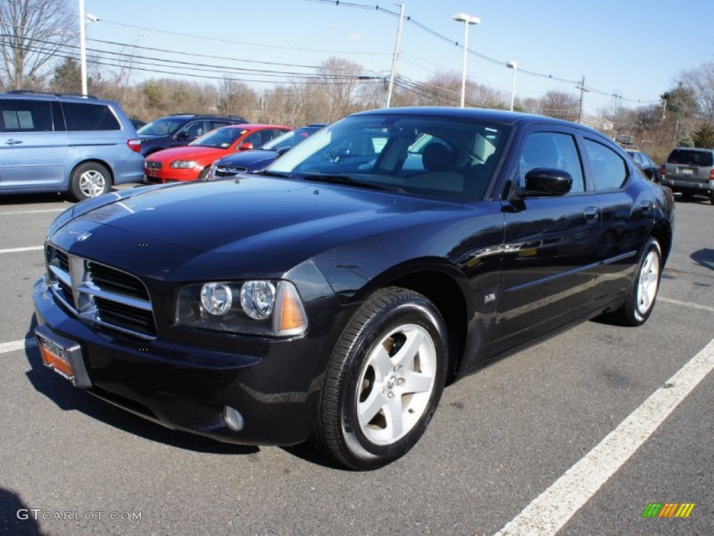 Brilliant Black Crystal Pearl 2010 Dodge Charger SXT Exterior Photo #61149059