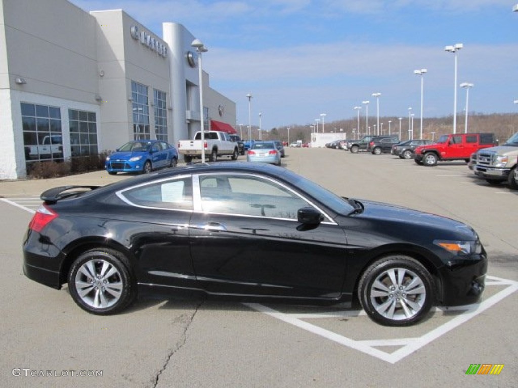 Crystal Black Pearl 2010 Honda Accord EX-L Coupe Exterior Photo #61149236