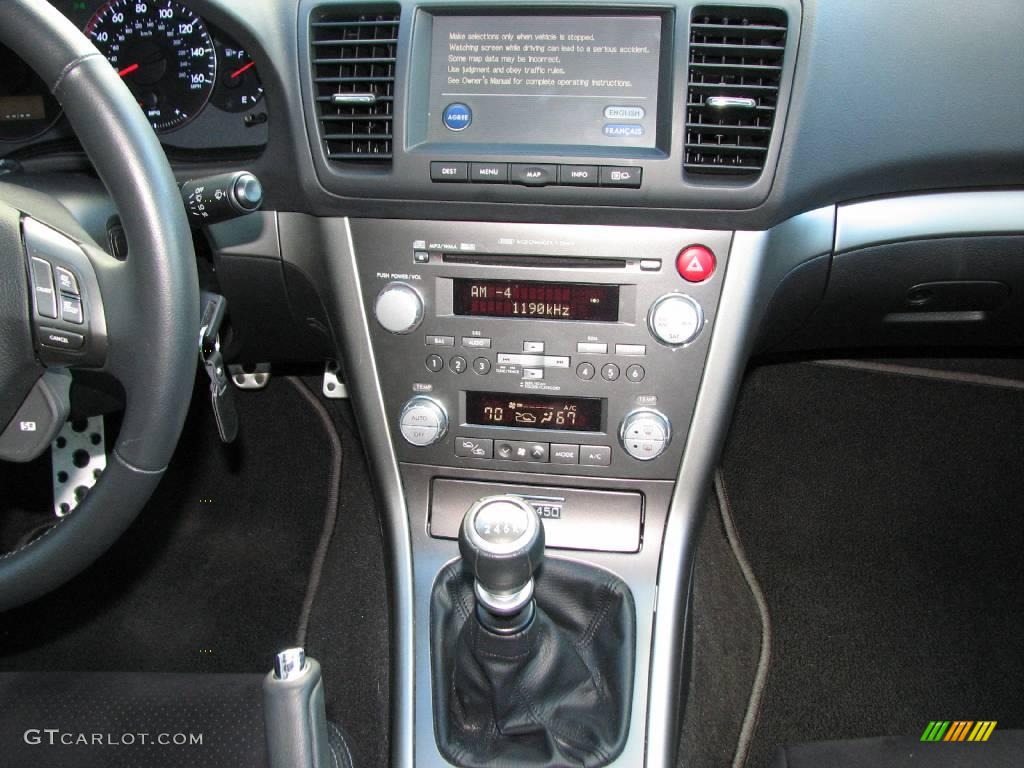 2008 Subaru Legacy 2.5 GT spec.B Sedan Controls Photo #6115029