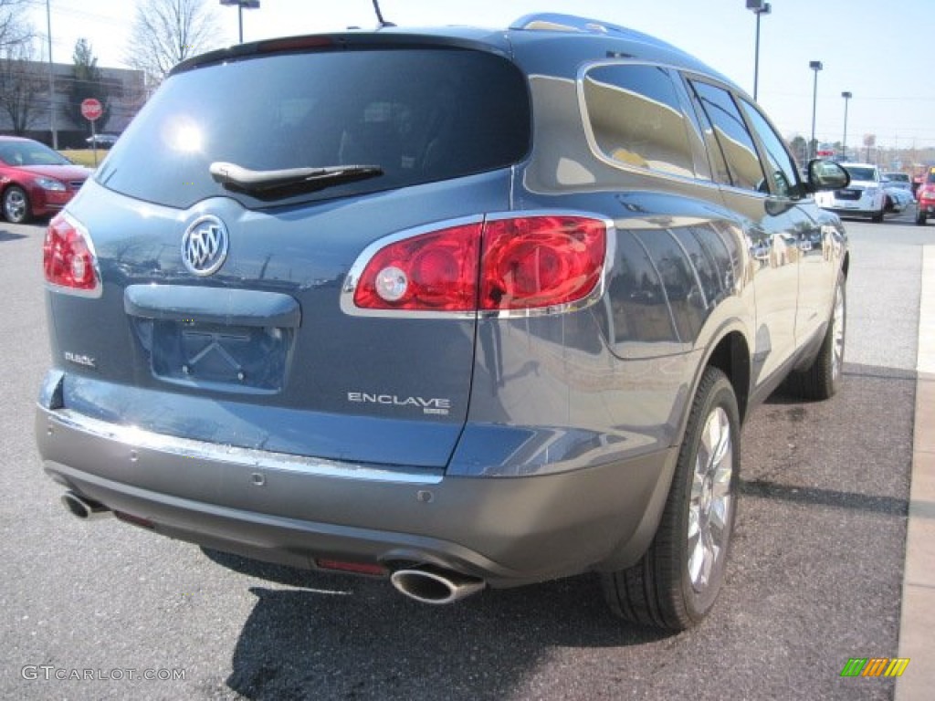 2012 Enclave AWD - Twilight Blue Metallic / Titanium photo #8