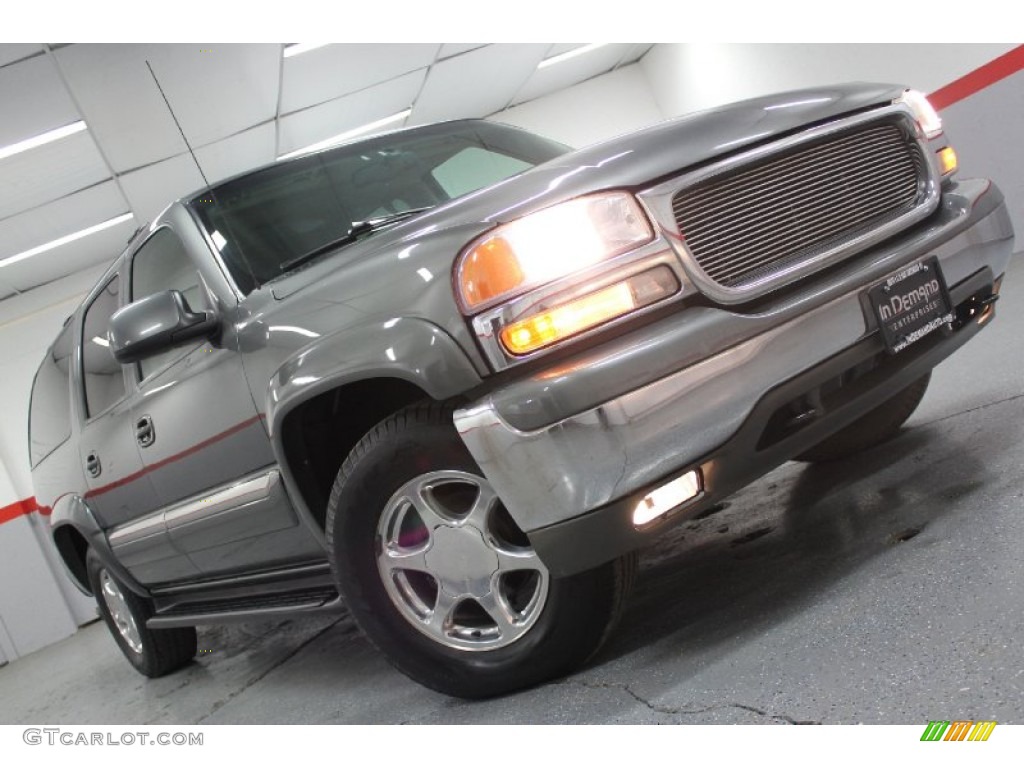 2001 Yukon XL SLT 4x4 - Storm Gray Metallic / Medium Dark Pewter/Shale photo #1