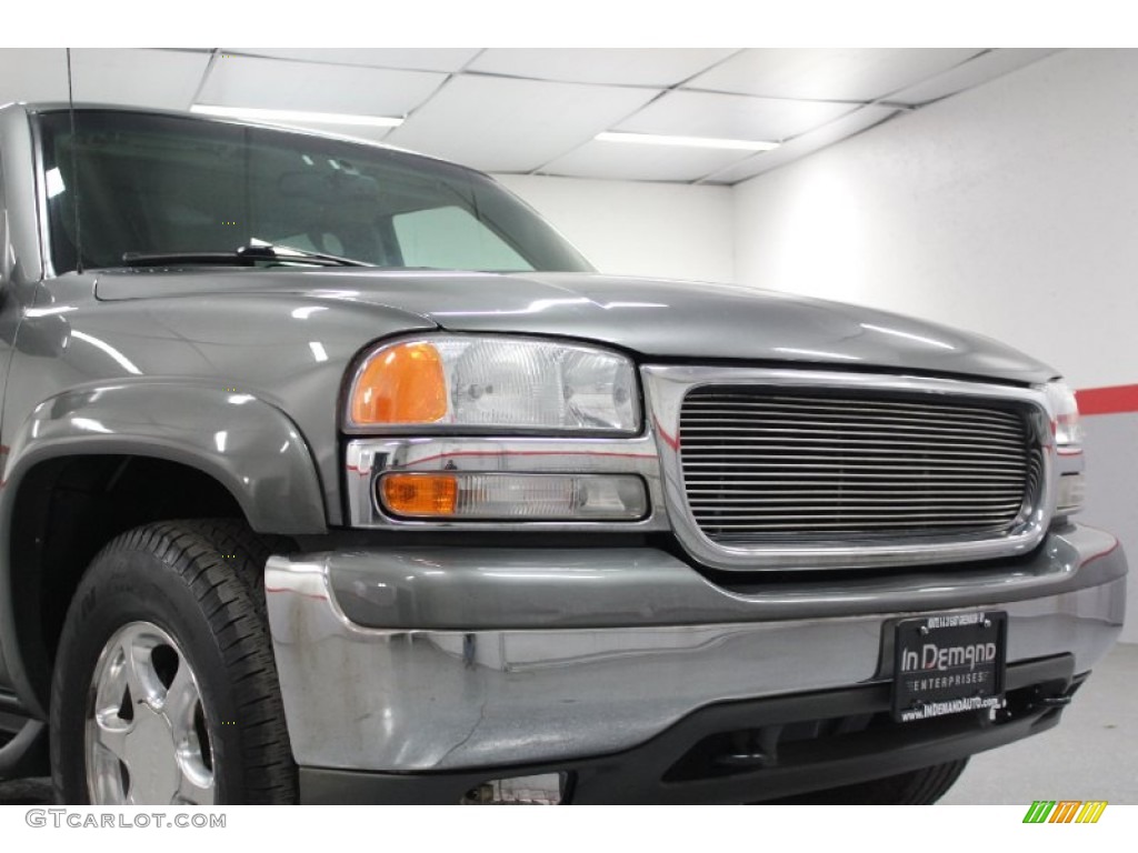 2001 Yukon XL SLT 4x4 - Storm Gray Metallic / Medium Dark Pewter/Shale photo #6