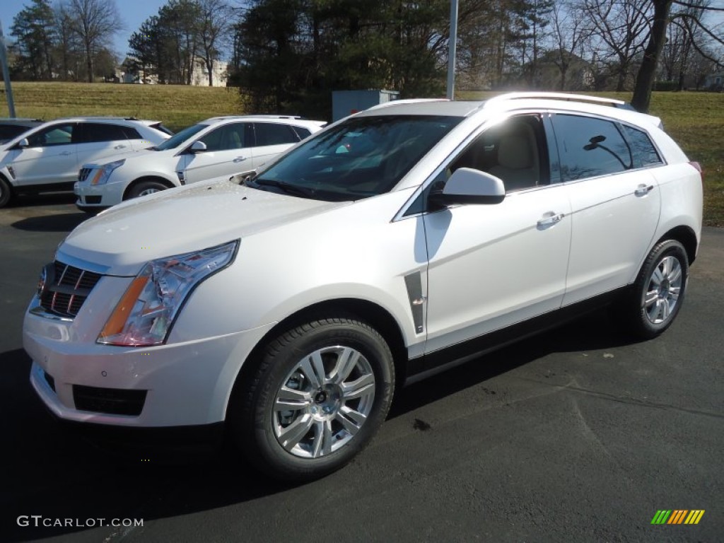 Platinum Ice Tricoat 2012 Cadillac SRX Luxury Exterior Photo #61152692