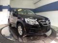 Deep Black Metallic - Tiguan S Photo No. 3