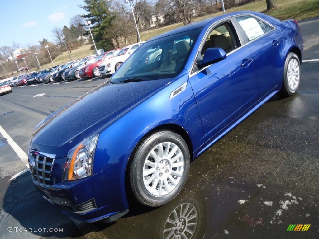 Opulent Blue Metallic Cadillac CTS