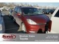 2004 Salsa Red Pearl Toyota Sienna XLE  photo #1