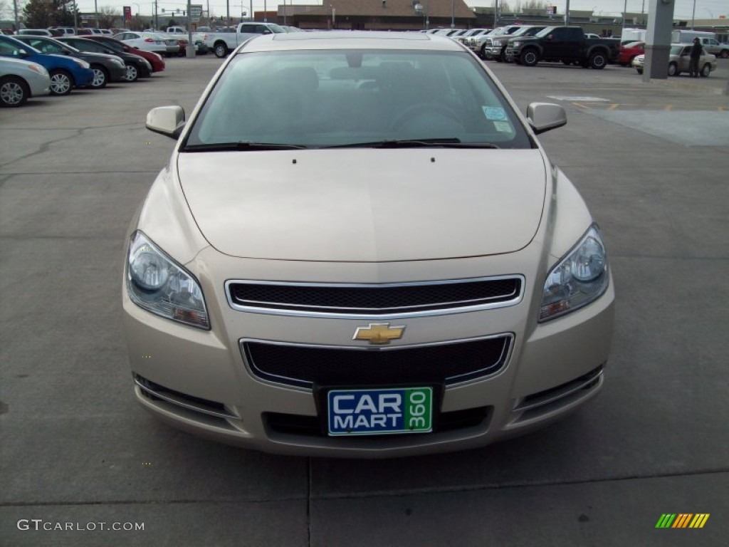 2010 Malibu LT Sedan - Gold Mist Metallic / Ebony photo #2