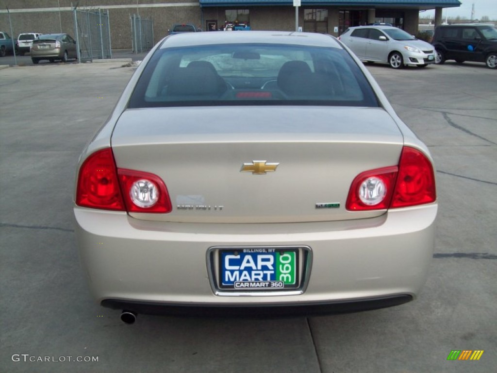 2010 Malibu LT Sedan - Gold Mist Metallic / Ebony photo #23