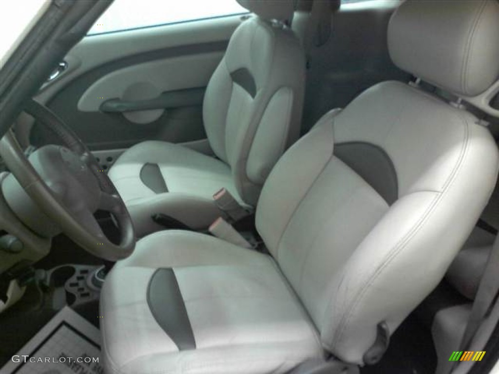 Taupe/Pearl Beige Interior 2005 Chrysler PT Cruiser GT Convertible Photo #61155409