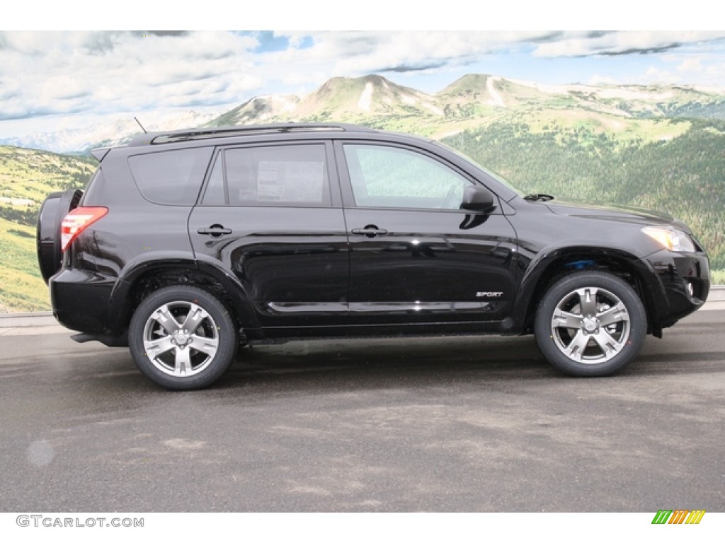 Black 2012 Toyota RAV4 V6 Sport 4WD Exterior Photo #61155467