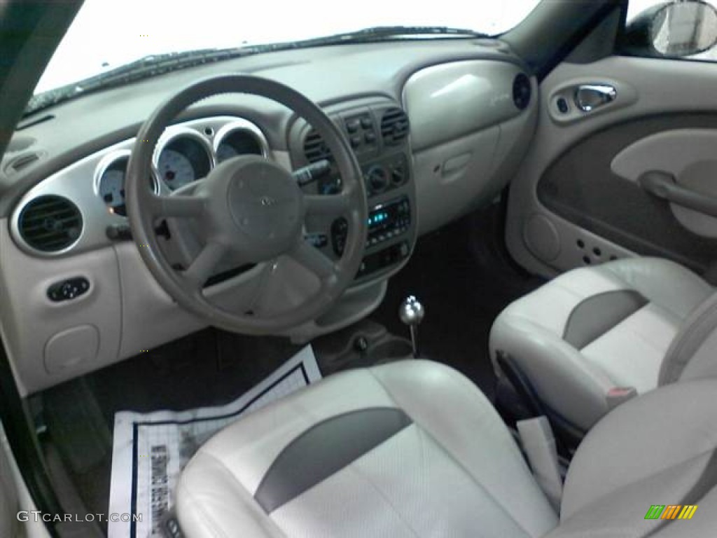 Taupe/Pearl Beige Interior 2005 Chrysler PT Cruiser GT Convertible Photo #61155479