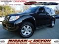 2011 Super Black Nissan Pathfinder SV 4x4  photo #1