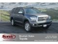 Magnetic Gray Metallic 2012 Toyota Sequoia Limited 4WD