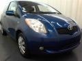 Blazing Blue Pearl 2008 Toyota Yaris 3 Door Liftback