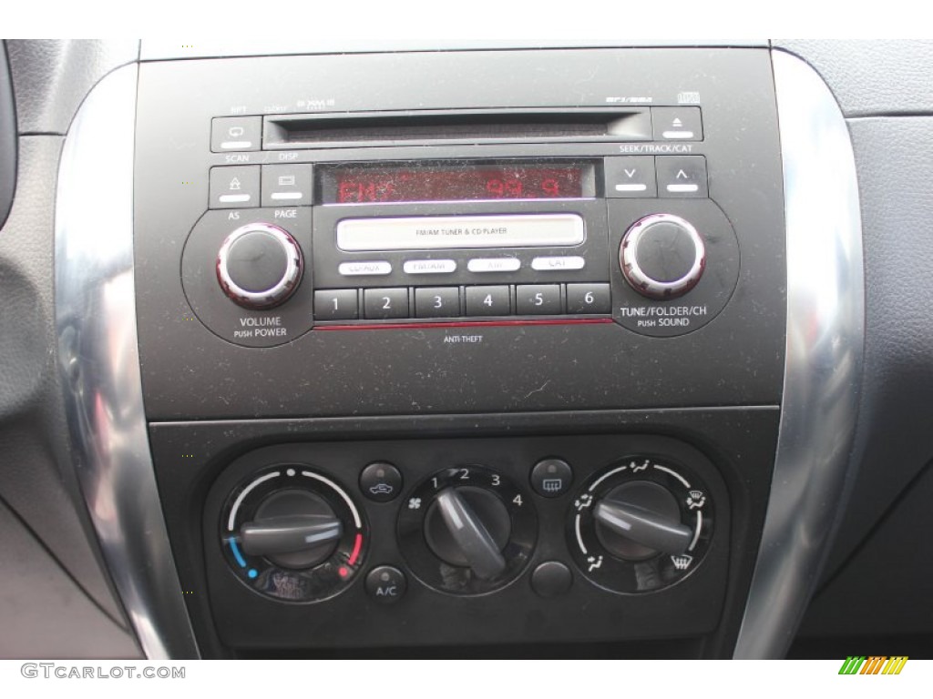 2010 SX4 Crossover AWD - Vivid Red / Black photo #5