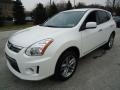 Pearl White 2011 Nissan Rogue S AWD Krom Edition Exterior