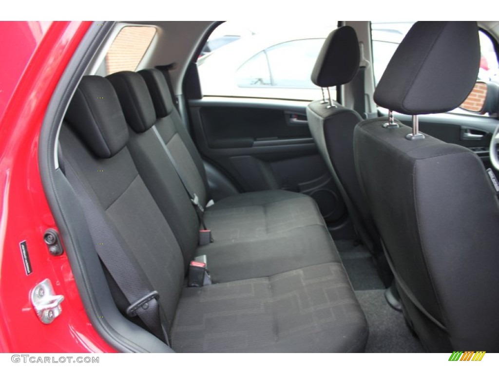2010 SX4 Crossover AWD - Vivid Red / Black photo #14
