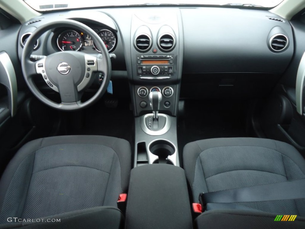 Black Interior 2011 Nissan Rogue S AWD Krom Edition Photo #61158839