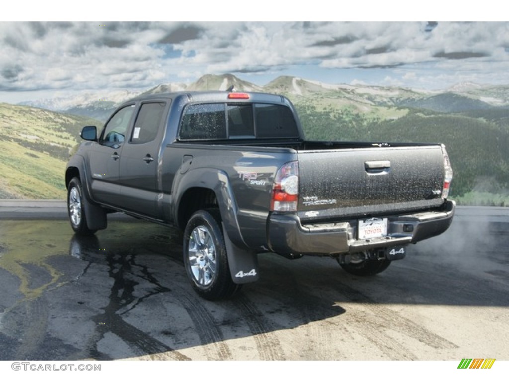 2012 Tacoma V6 TRD Sport Double Cab 4x4 - Magnetic Gray Mica / Graphite photo #3