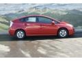 Barcelona Red Metallic - Prius 3rd Gen Three Hybrid Photo No. 2