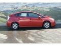 2012 Barcelona Red Metallic Toyota Prius 3rd Gen Three Hybrid  photo #2