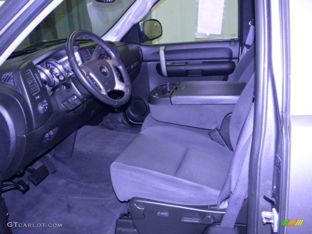 2009 Silverado 1500 LT Extended Cab 4x4 - Graystone Metallic / Ebony photo #6