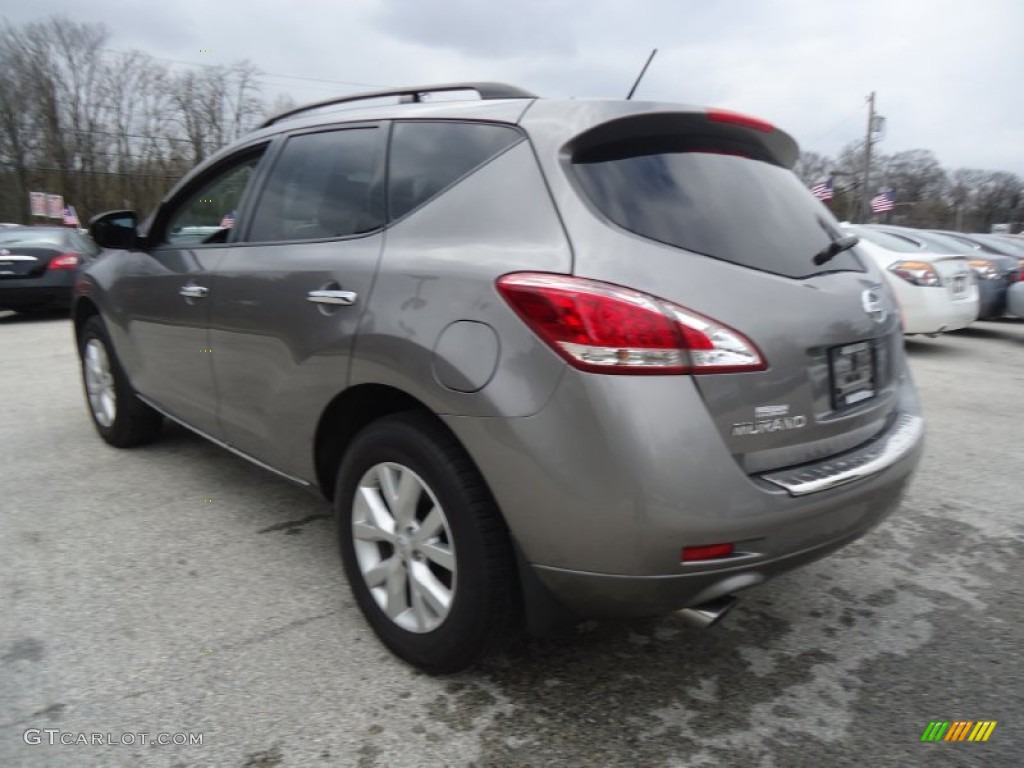 2011 Murano SL AWD - Platinum Graphite / Black photo #8