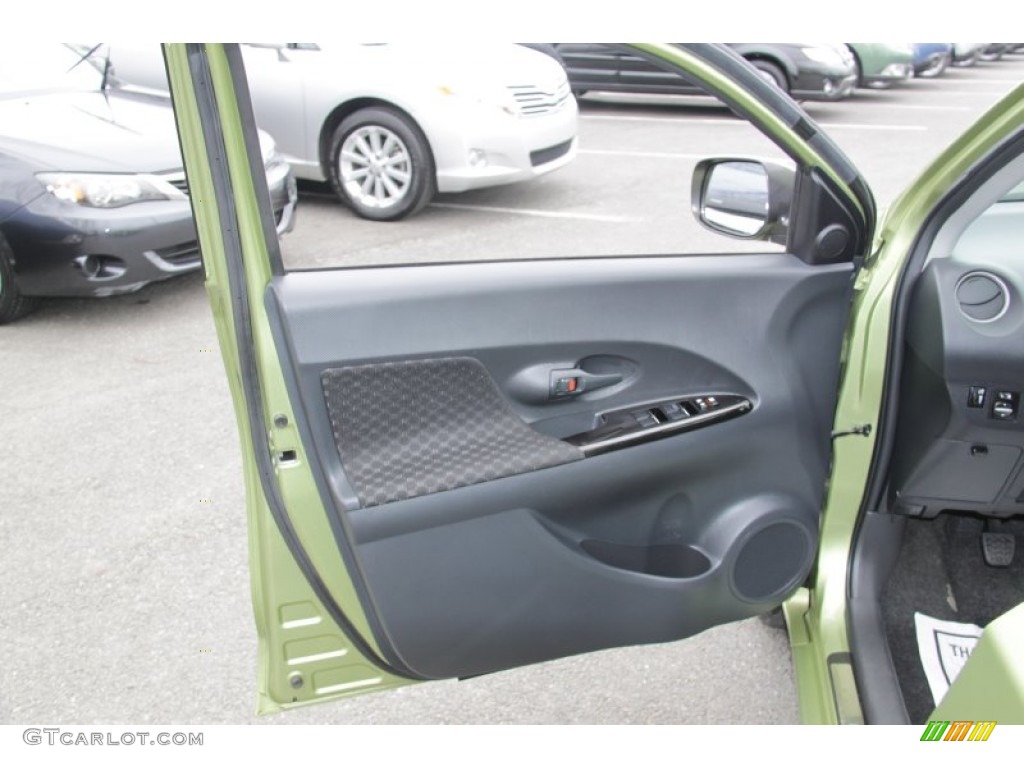 2009 Scion xD Release Series 2.0 Charcoal Gray Door Panel Photo #61162052